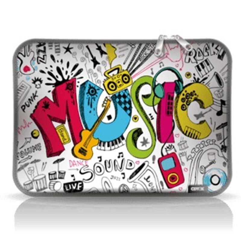 FUNDA ESTAMPADO 9 MUSIC 14 CDTEK