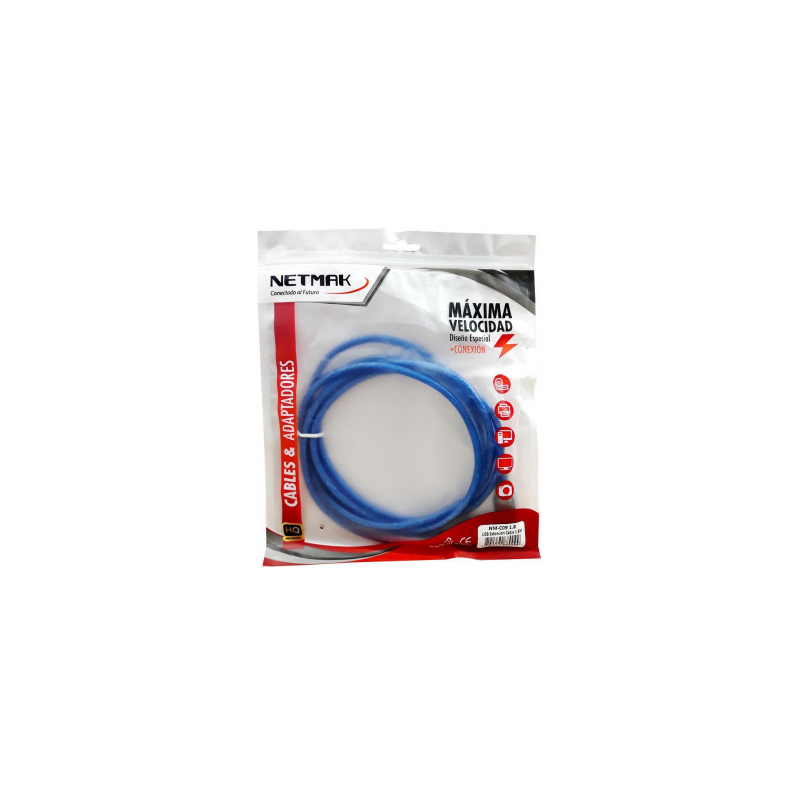 CABLE ALARGUE USB MALLADO 5 MTS NM-C09 5 NETMAK