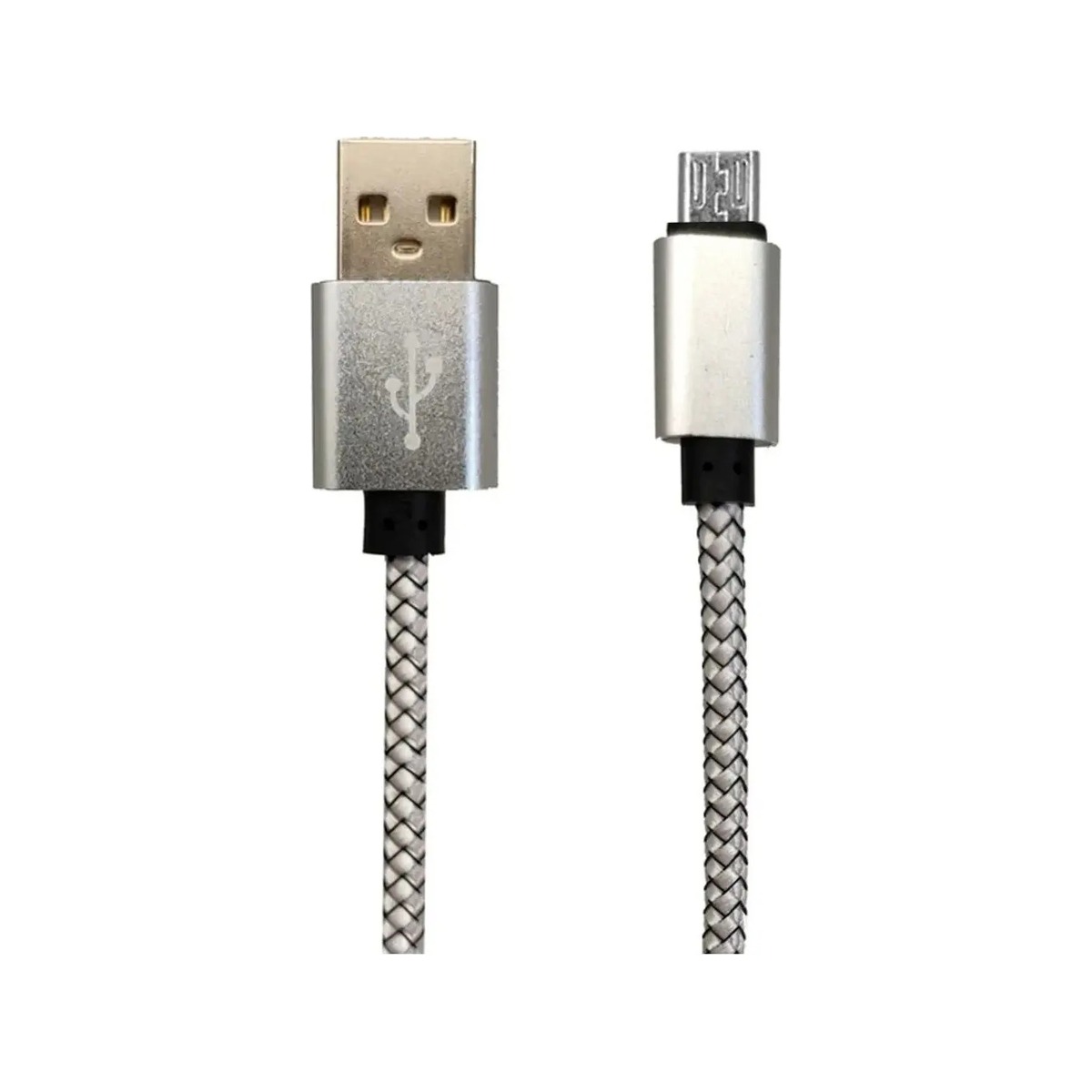 CABLE USB A MICRO USB MALLA DE TELA GTC
