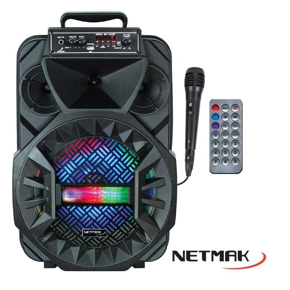 PARLANTE ATR PORTABLE BLUETOOTH 12 NM-ATR NETMAK