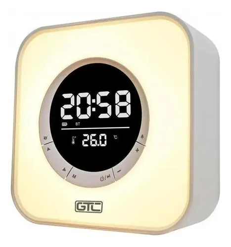 PARLANTE BLUETOOTH C/ RELOJ Y ALARMA SPG-134 GTC