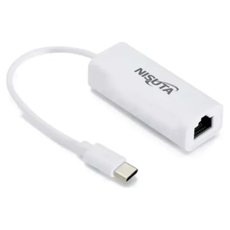 CONVERSOR USB TIPO C A RED 10/100MBPS NSCOUSCR NISUTA