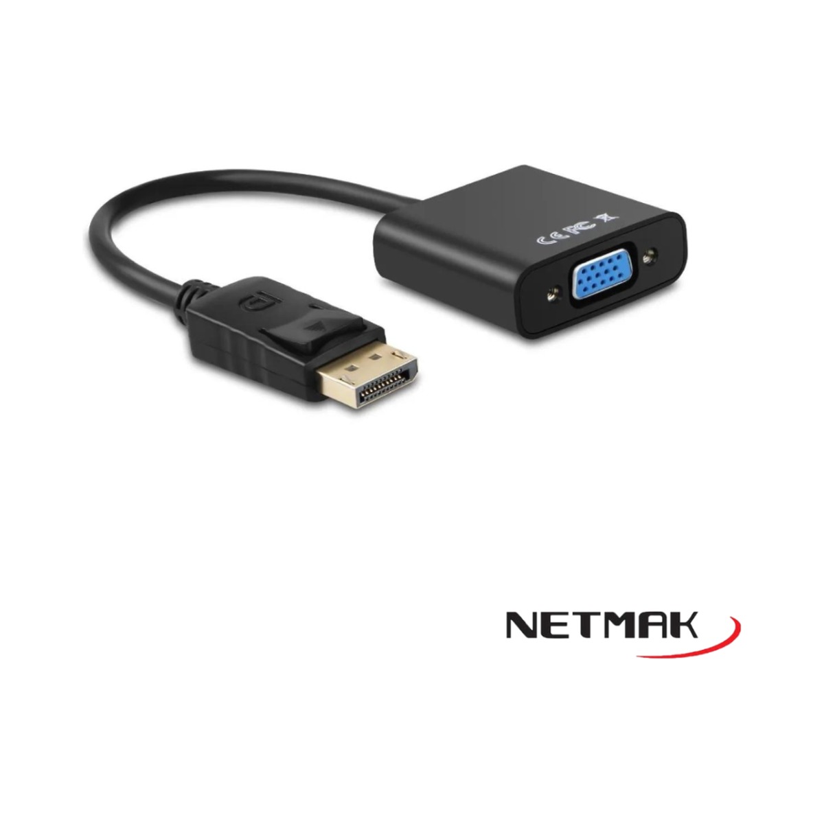 CONVERSOR DISPLAY PORT A VGA NM-C105 NETMAK