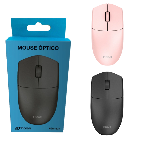 MOUSE USB ROSA NKG-621RS NOGA