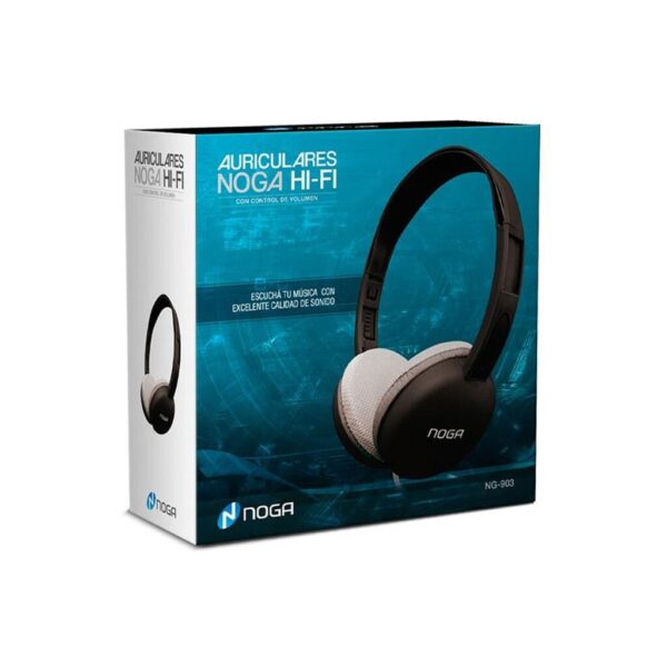 AURICULAR PC/MP3 NEGRO NG-903 NOGA