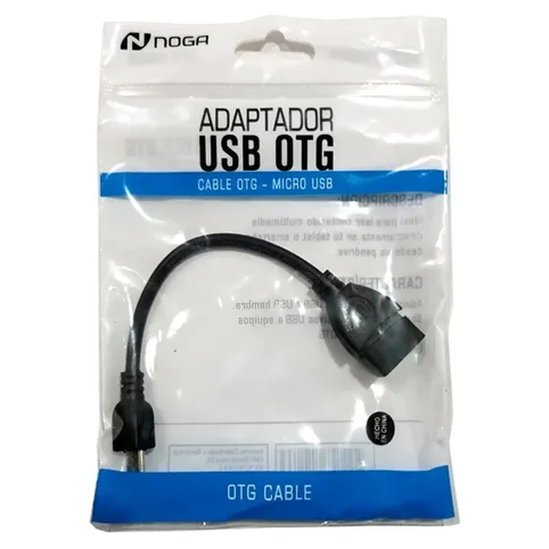 ADAPTADOR OTG USB A MICRO OTG CABLE NOGA