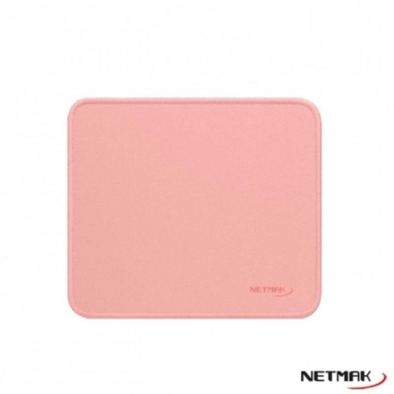 MOUSEPAD C/ LATERALES BORDADOS ROSA NM-PAD3 NETMAK