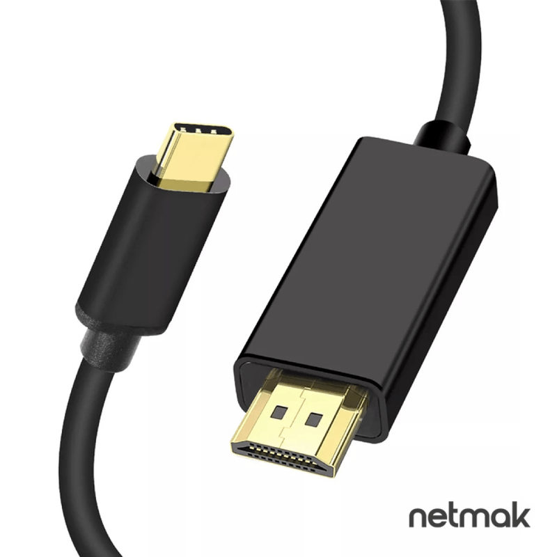 CABLE USB TIPO C A HDMI X1.8M MN-TCH2 NETMAK