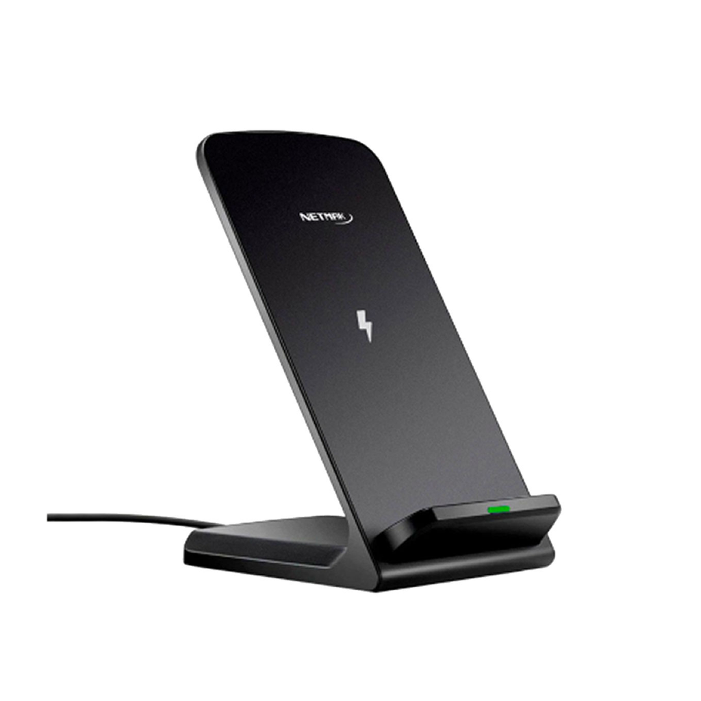 CARGADOR INALAMBRICO BASE DE CARGA PARA CELULAR DE ESCRITORIO 15W NM-BC18 NETMAK