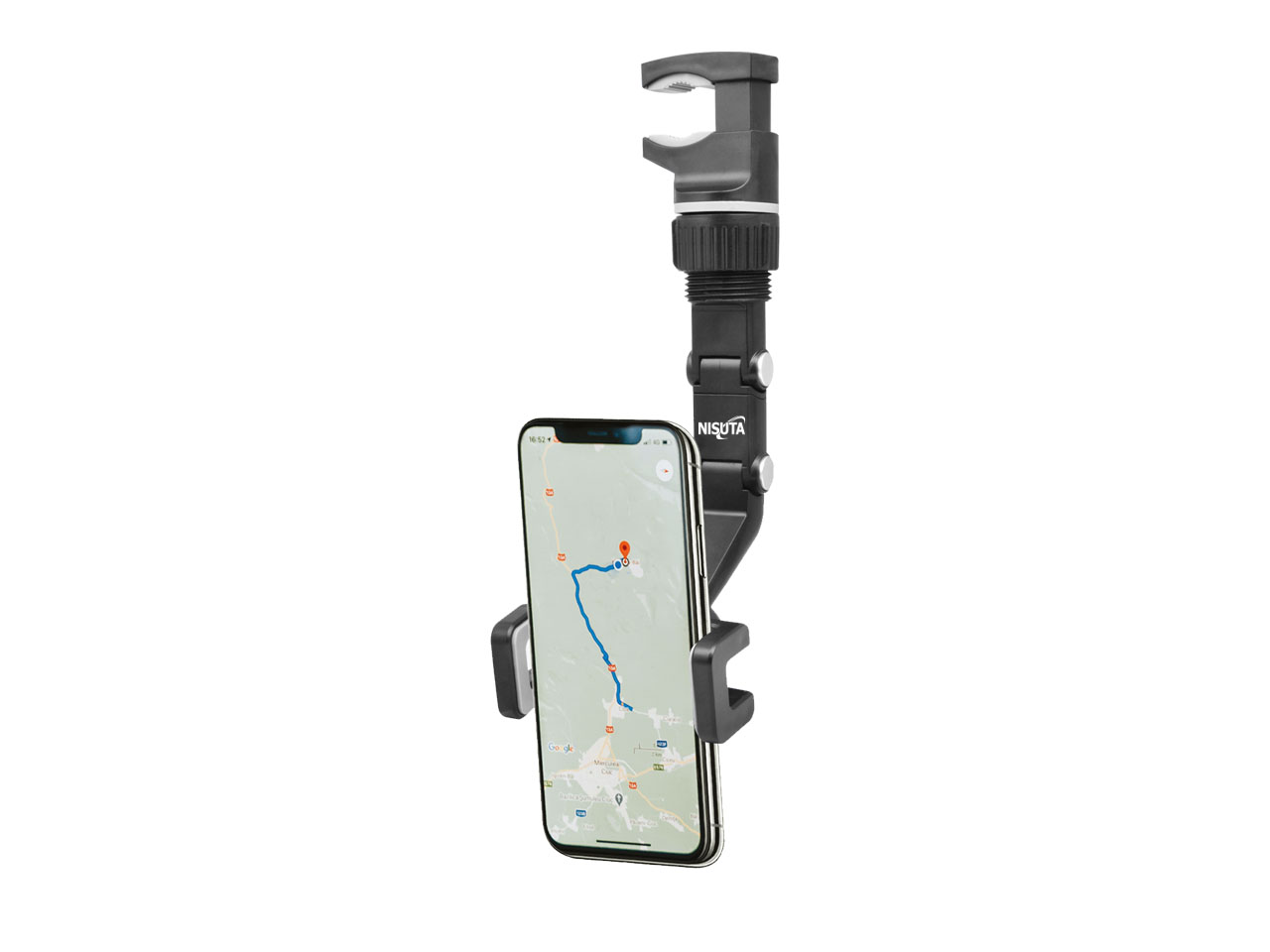 SOPORTE PARA CELULAR EN ESPEJO RETROVISOR NSSOCEES NISUTA