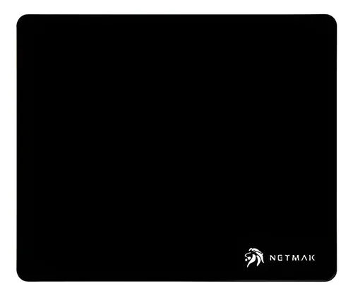 MOUSEPAD C/ LATERALES BORDADOS NEGRO 30X25 CM NM-MP753 NETMAK
