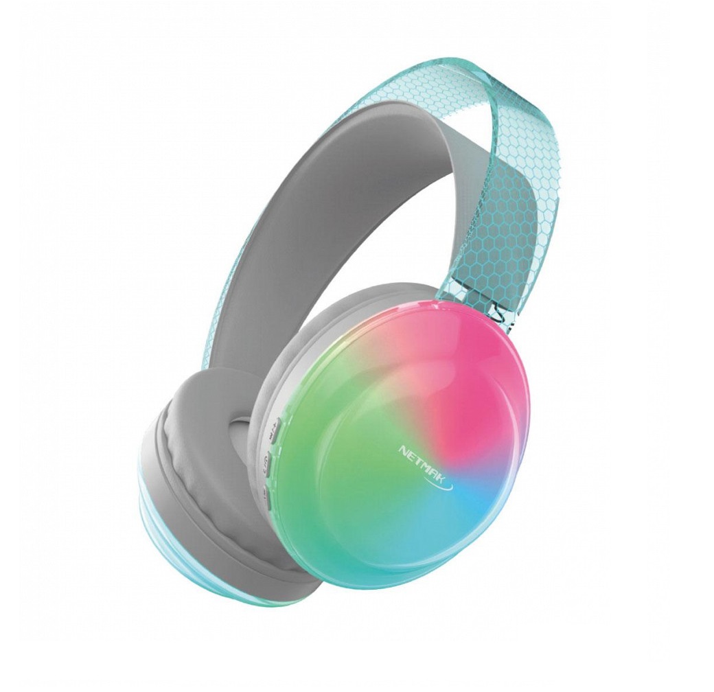 AURICULAR BLUETOOTH LUMINOSO GLOW NM-MAGIC NETMAK