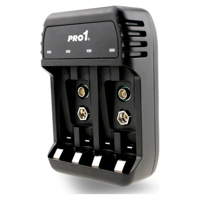 CARGADOR DE 4 PILAS Y BATERIAS PRO1 FRLI-432-CP1 PROBATTERY