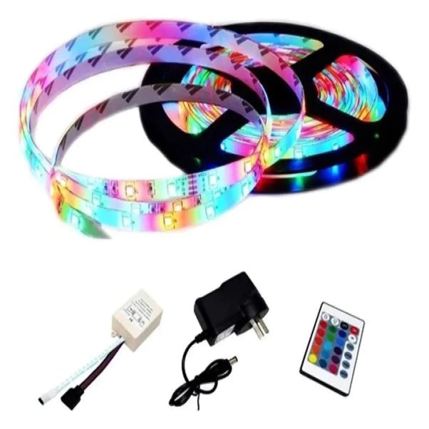 TIRA DE LED 5 MTS RGB CON CONTROL ONGEN