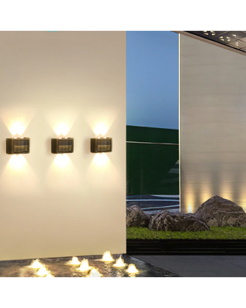 LUZ SOLAR PARA PARED LED EXTERIOR BK-XQD-8 ONGEN