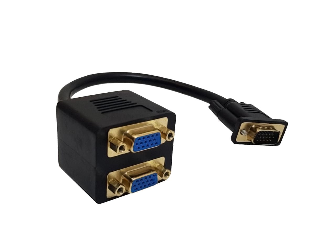 CABLE VGA MACHO A 2 VGA HEMBRA P/ DIVIDIR SEñAL NSCVGA2VGA NISUTA