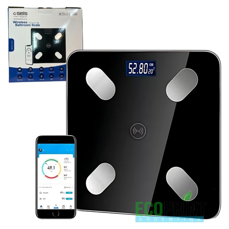 BALANZA DE BAñO BLUETOOTH SIES 12700 ONGEN