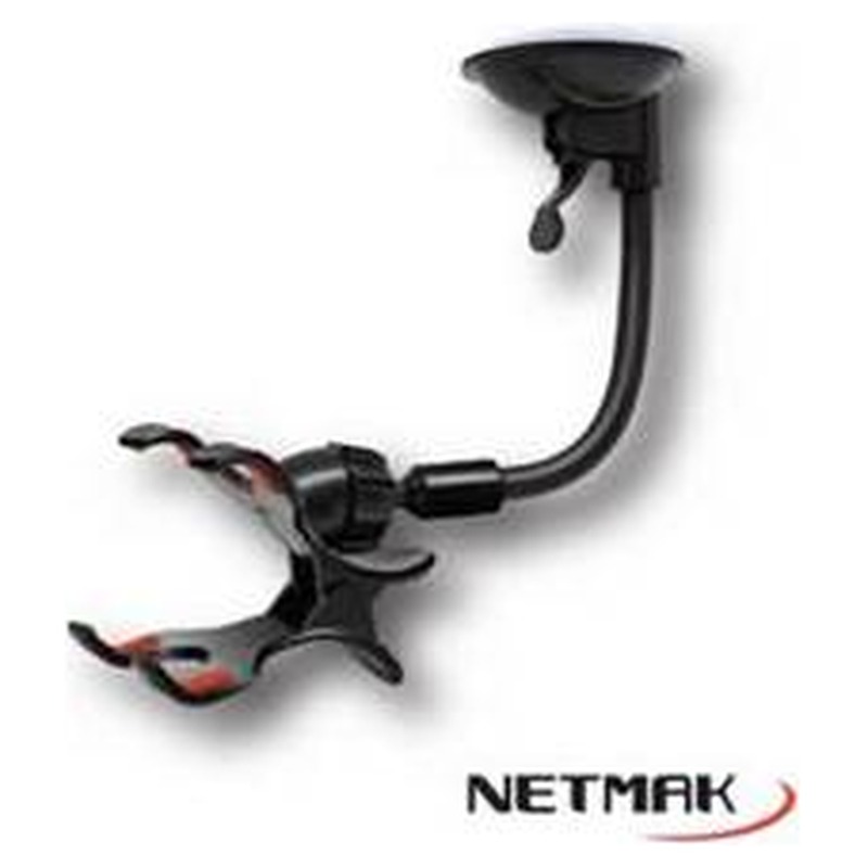 SOPORTE CELULAR BRAZO FLEXIBLE P/AUTO NM-HC21 NETMAK