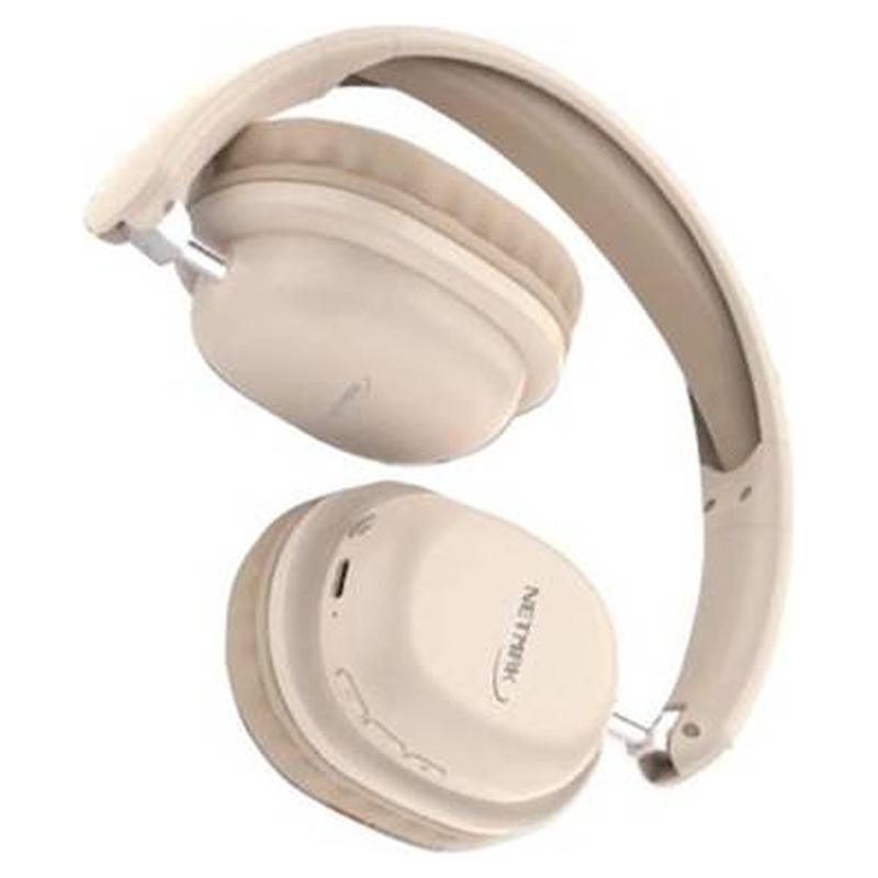 AURICULAR BLUETOOTH PLEGABLE BEIGE NM-LIVE-M NETMAK