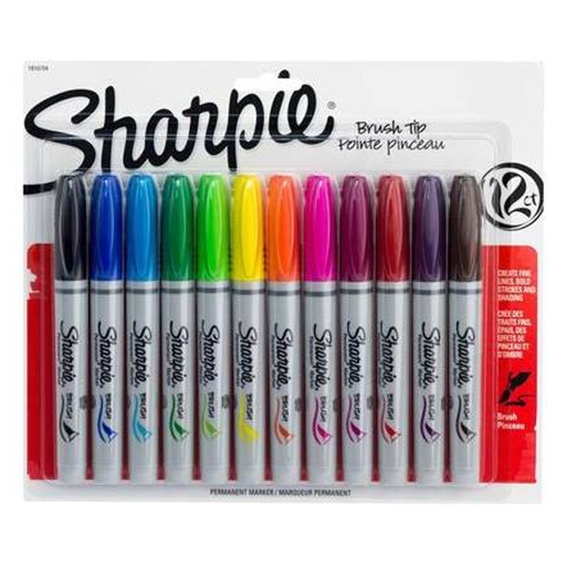 MARCADORES T/ SHARPIE X12 UNIDADES ONGEN