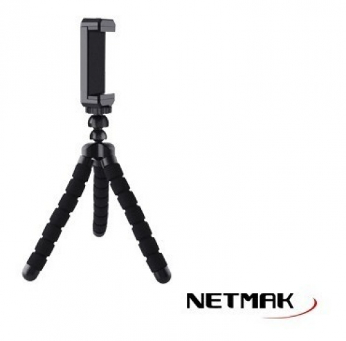 TRIPODE MINI CELULAR/ CAMARA FLEXIBLE NM-TRIP2 NETMAK