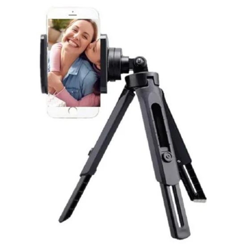 TRIPODE MINI CELULAR/ CAMARA ALTURA REGULABLE NM-TRIP4 NETMAK