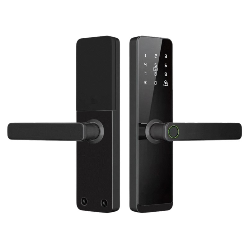 CERRADURA INTELIGENTE APERTURA POR CLAVE, TARJETA, HUELLA O LLAVE SMARTLOCK-B1 GLOBAL