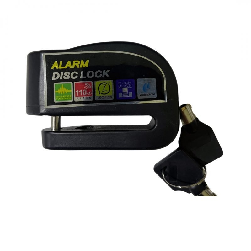 CANDADO TRABA DISCO CON ALARMA ONGEN