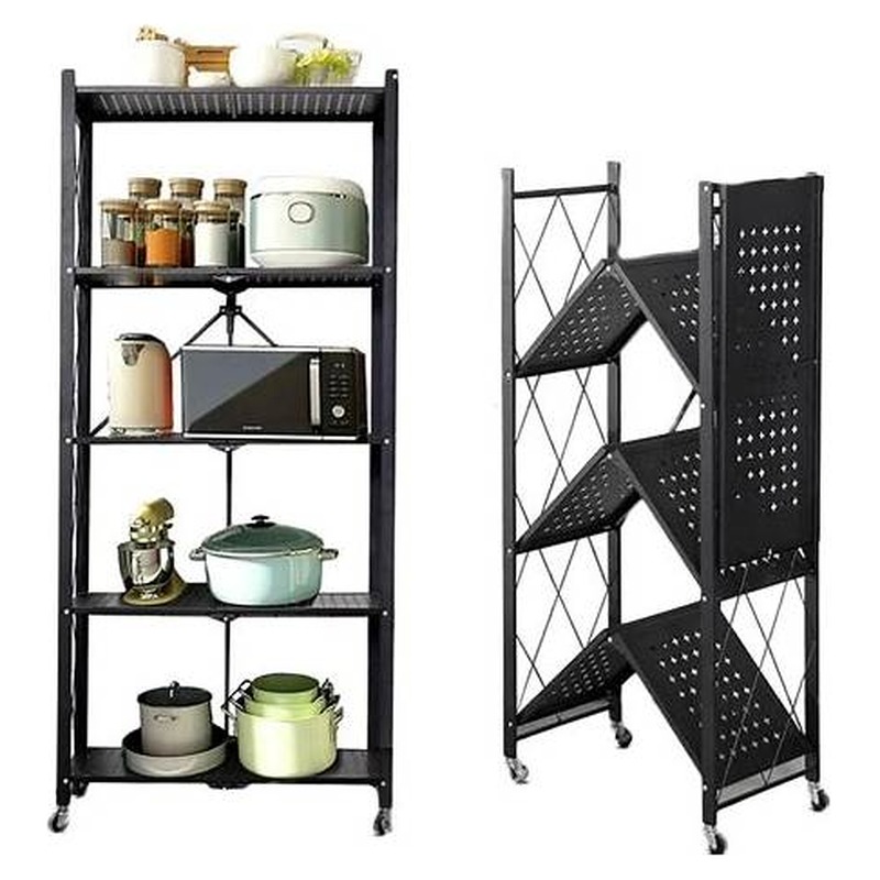 ESTANTE PLEGABLE 5 NIVELES 160X70X35 CM NM-SHELF NETMAK