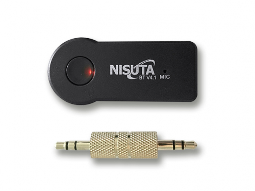 RECEPTOR DE AUDIO STEREO A BLUETOOTH MANOS LIBRES NSCOSTBL NISUTA