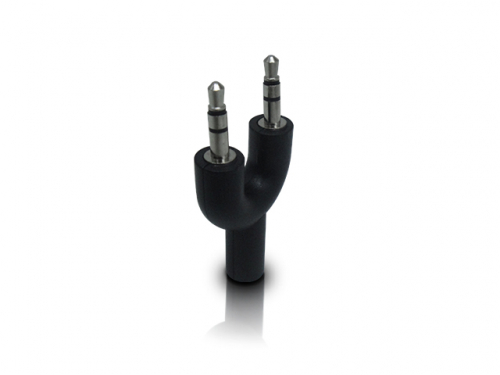 ADAPTADOR 2 STEREO 3.5M A STEREO 3.5H DE 4 PINES NSADST2ST32 NISUTA