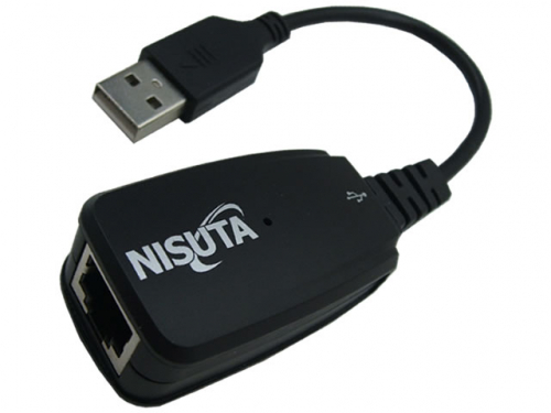 CONVERSOR USB A RED 10/100 MBPS NSCOUSREDCH NISUTA
