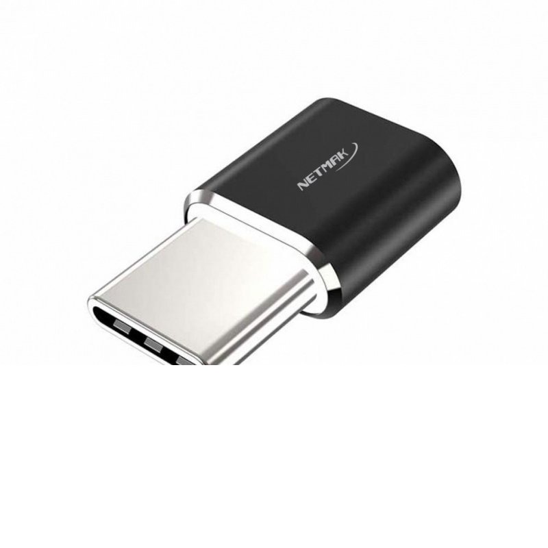 ADAPTADOR USB TIPO C (M) A MICRO USB (H) NM-C103 NETMAK
