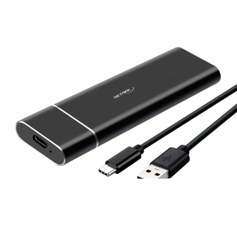 CARRY DISK EXTERNO SATA 2.5 USBC 301 NM-CASE-C NETMAK