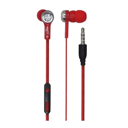 AURICULAR MINI IN-EAR ROJO NSAU19R NISUTA
