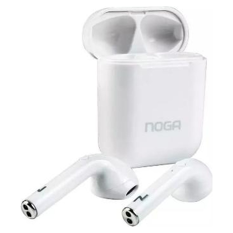 AURICULAR EARBUD BT TWS TOUCH CONTROL BLANCO NG-BTWINS5S BL NOGA