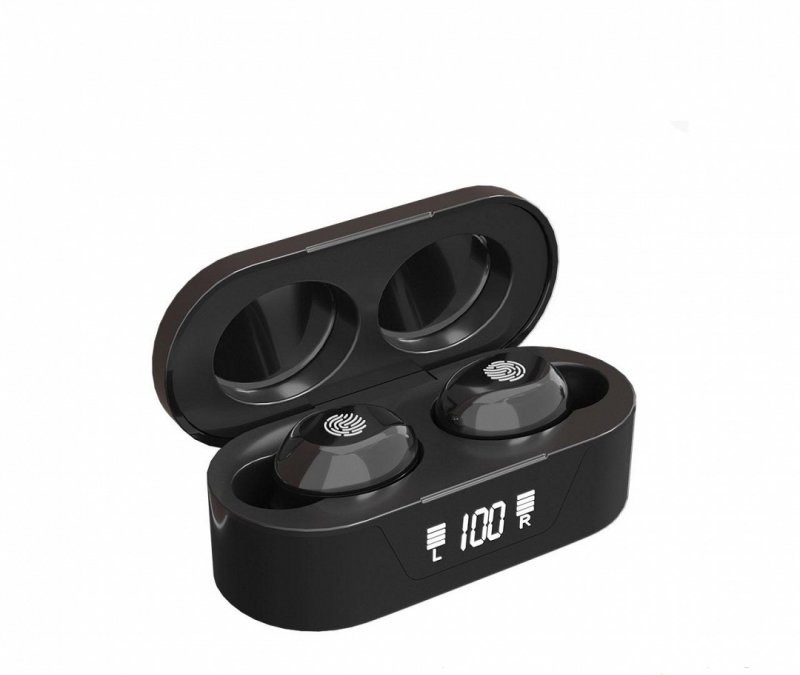 AURICULAR BT TOUCH CON DISPLAY NEGRO NM-BIZA NETMAK