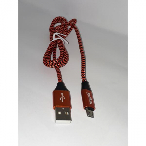 CABLE USB A MICRO USB MALLA DE TELA NISUTA