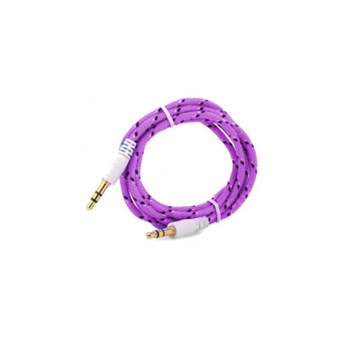 CABLE PLUG PLUG ROSA REFORZADO 1M NM-C66P NETMAK