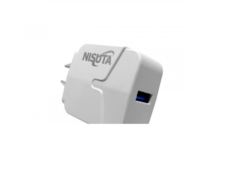 CARGADOR 220V A 1 USB 2.1MA NSFU521U NISUTA
