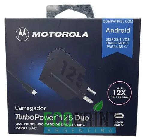 CARGADOR MOTOROLA 125W USB C A USB C 13415 ONGEN