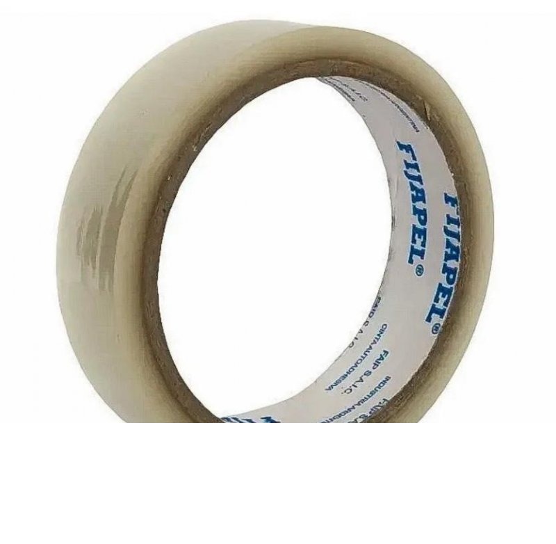 CINTA DE EMBALAJE TRANSPARENTE 24MM X 45MTS FIJAPEL
