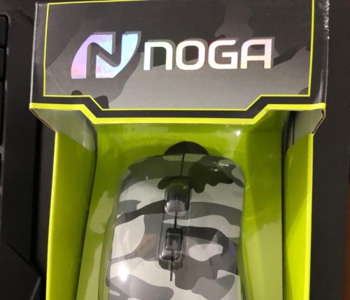 KIT GAMER CAMUFLADO MOUSE + MOUSE PAD ST-505KIT NOGA