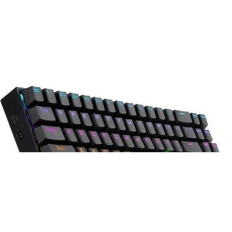 TECLADO MECANICO DEIMOS BLACK SWITCH RED K599-KRS REDRAGON