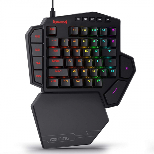 TECLADO MECANICO DITI SWITCH BROWN K585RGB REDRAGON