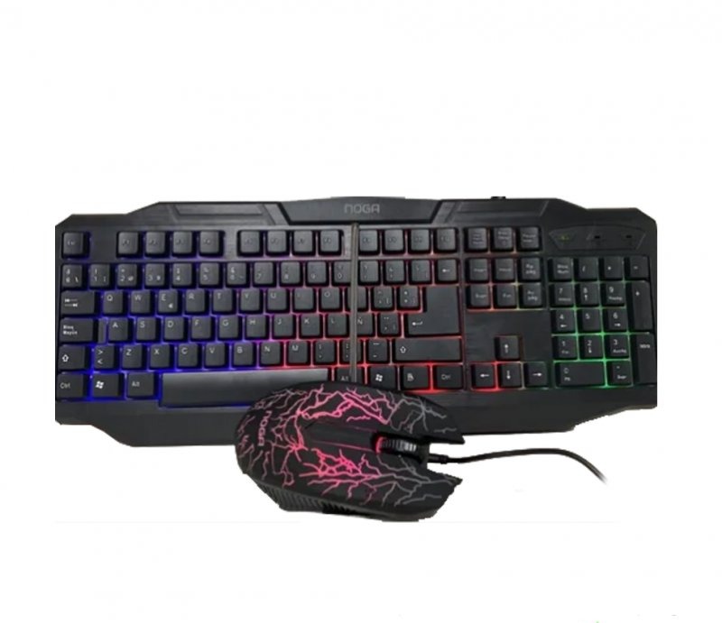 TECLADO Y MOUSE GAMER RETROILUMINADO NKB-570 NOGA