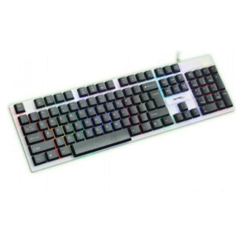 TECLADO GAMER ZAKRO BLANCO NM-ZAKRO NETMAK