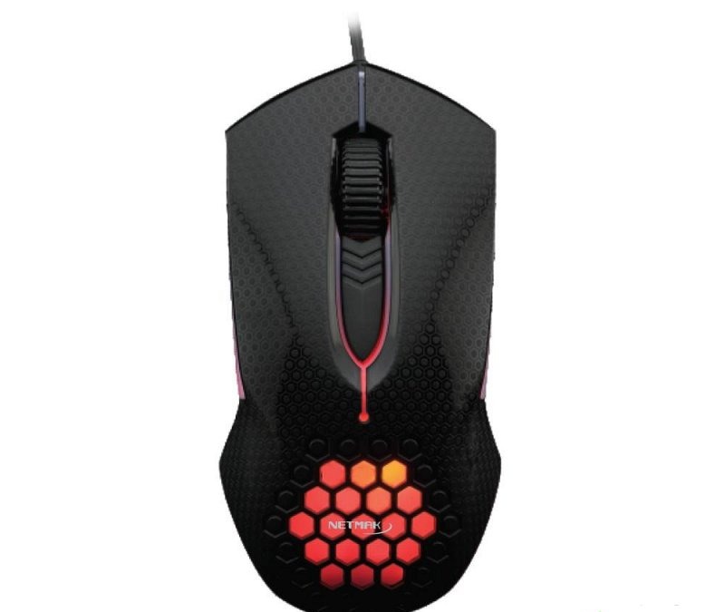 MOUSE GAMER RETROILUMINADO SHOCK NETMAK
