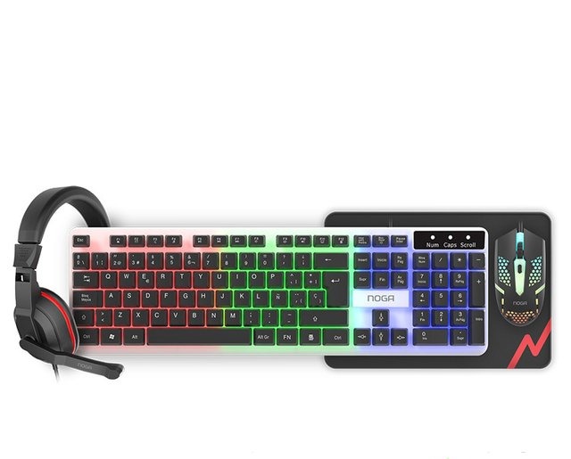 KIT GAMER 4 EN 1 NKB-413 NOGA