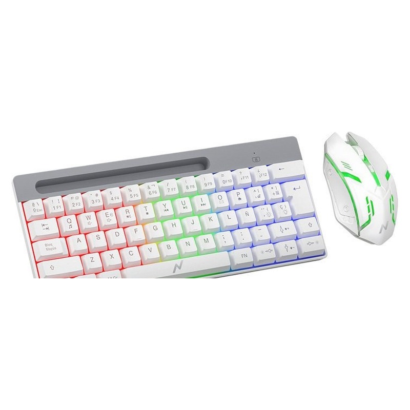 TECLADO Y MOUSE GAMER RETROILUMINADO NKB-Q60C NOGA